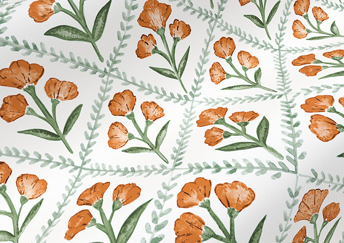 Chatsworth, Pumpkin Spice - Roller Blind - Image 4